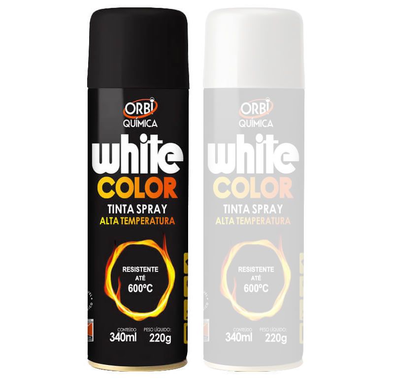 Tintas Alta Temperatura Preto Fosco