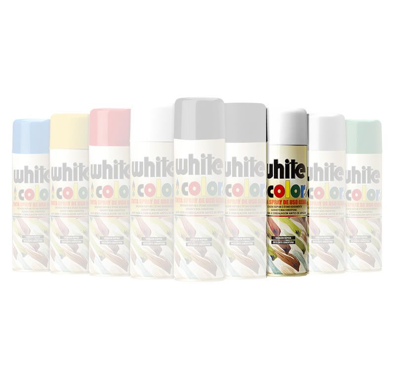 Tinta OrbiSpray Branco Fosco