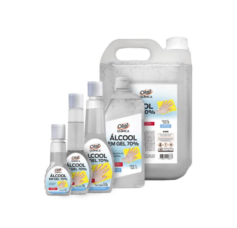 �lcool em Gel 70%